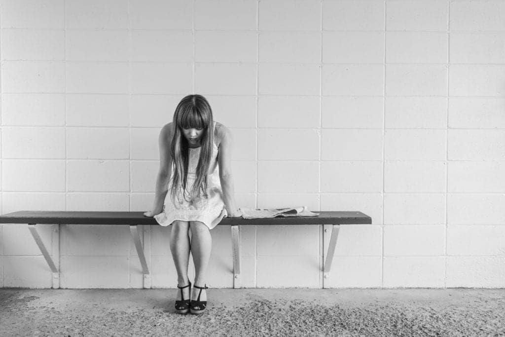 Teenage Depression And Suicide 1 depressed girl sitting